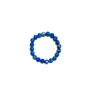 BLUE BALL STRETCH BRACELET ( 35 24 )