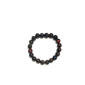 BROWN BALL STRETCH BRACELET ( 35 26 )