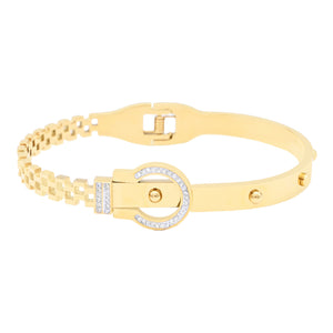 STAINLESS STEEL BANGLE GOLD ( 6183 G )