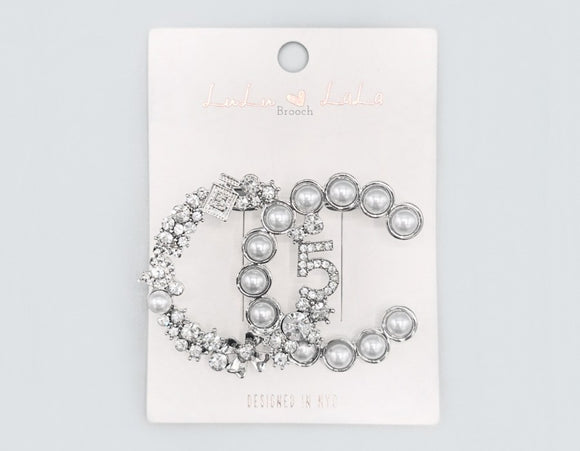 SILVER BROOCH 5 ( 1091 RH )