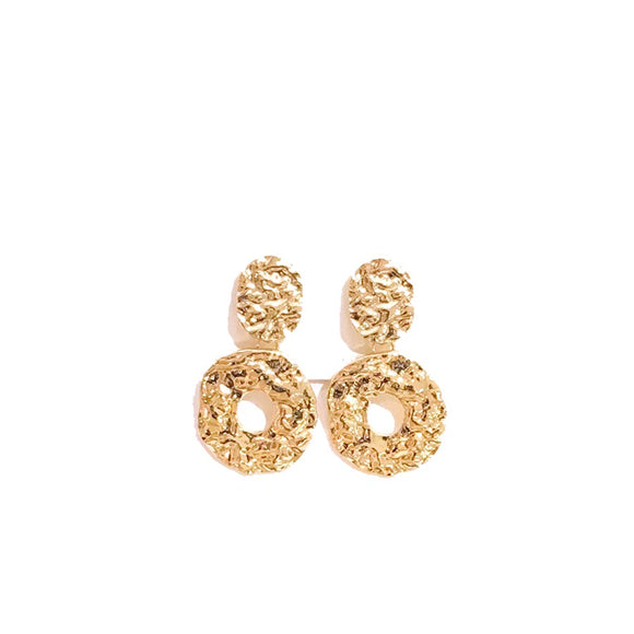 GOLD CLIP ON EARRINGS ( 56 G )