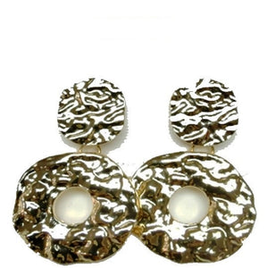 SILVER CLIP ON EARRINGS ( 56 S )