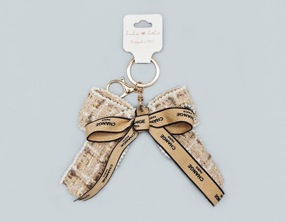 BROWN BOW KEYCHAIN ( 1725 BRN )