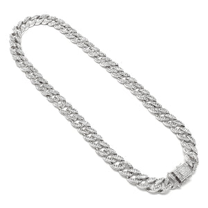 ICE OUT CHAIN NECKLACE 24" ( 4104 RH24 )