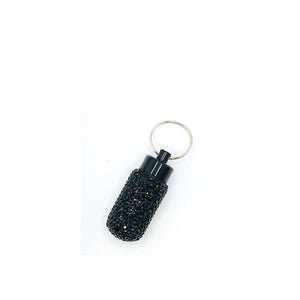 BLACK PILL CASE KEY CHAIN ( MPC2 BK )