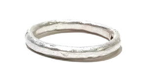 MATTE SILVER BANGLE ( 204 MS )