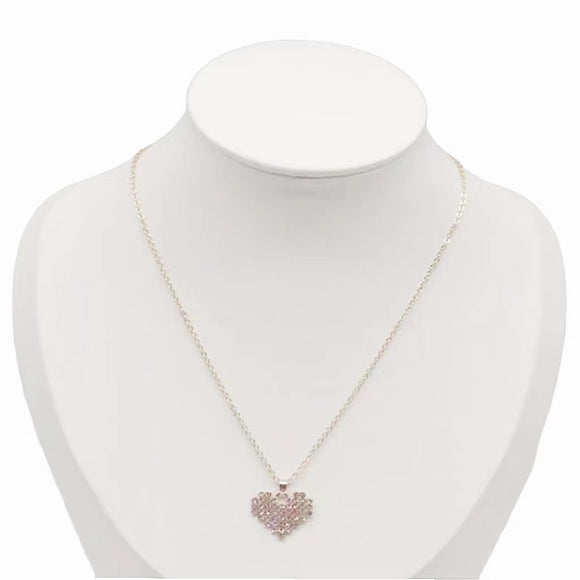 HEART PENDANT NECKLACE ( 0279 GDCR )