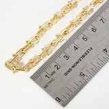 GOLD DIPPED NECKLACE ( 8053 G )