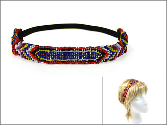 MULTICOLOR BEAD HEADBAND ( 0066 MUL )
