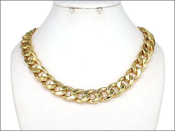 GOLD NECKLACE ( 0466 GL )