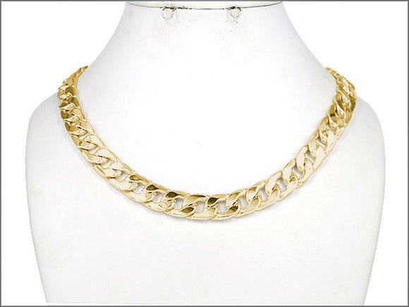 GOLD CHAIN NECKLACE ( 2374 GL )