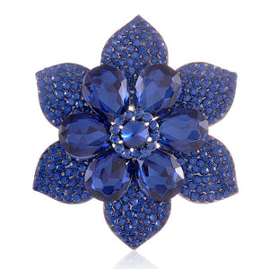 HEMATITE Brooch MONTANA BLUE Stones ( 1459 MONT )