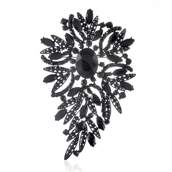 Large Brooch ( 1573 JET )