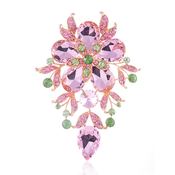Large Crystal Brooch ( 1577 PNG )