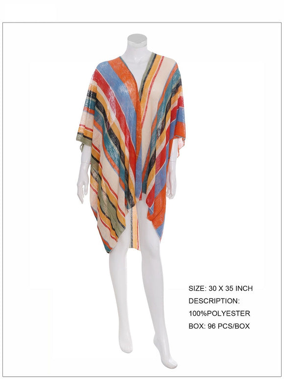 RAINBOW WOMENS WRAP ( 6032 RAINBOW )