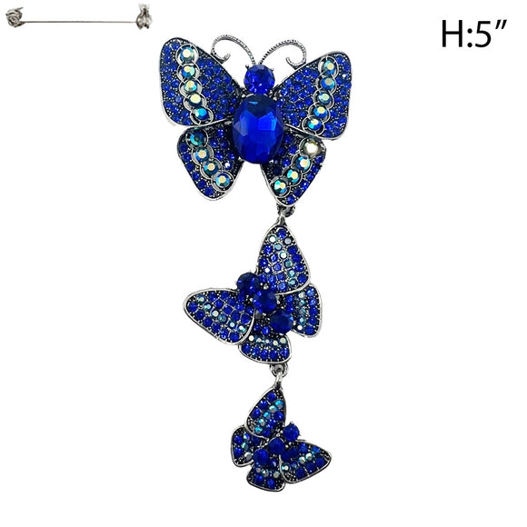 BUTTERFLY BROOCH DANGLING ( 90 RRY )