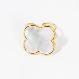 GOLD QUATREFOIL ADJUSTABLE RING ( 2901 G )