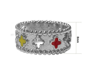 QUATREFOIL RING SIZE 7 ( 3258 RHMU )