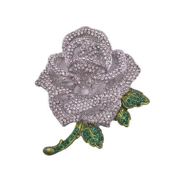 ROSE BROOCH ( 0099 3C )