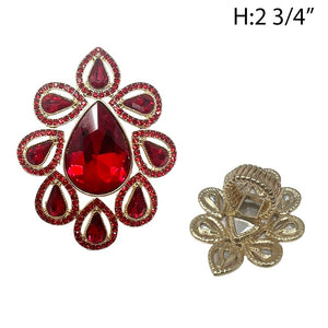 FASHION STRETCH RING RED ( 147 GRD )