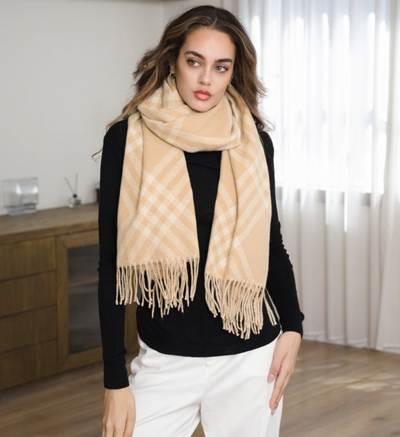WOMEN'S SCARF ( 5119 BEIGE )