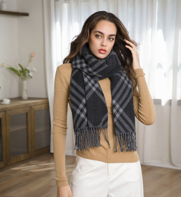 WOMEN'S SCARF ( 5119 BLACK )
