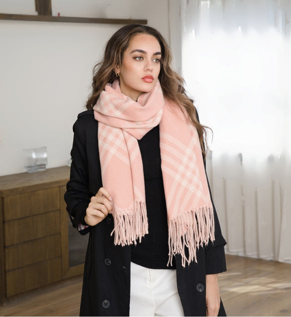 WOMEN'S SCARF ( 5119 PINK )