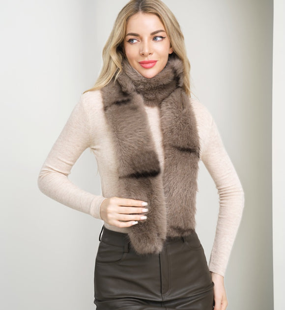 WOMEN'S SCARF ( 5123 BROWN )