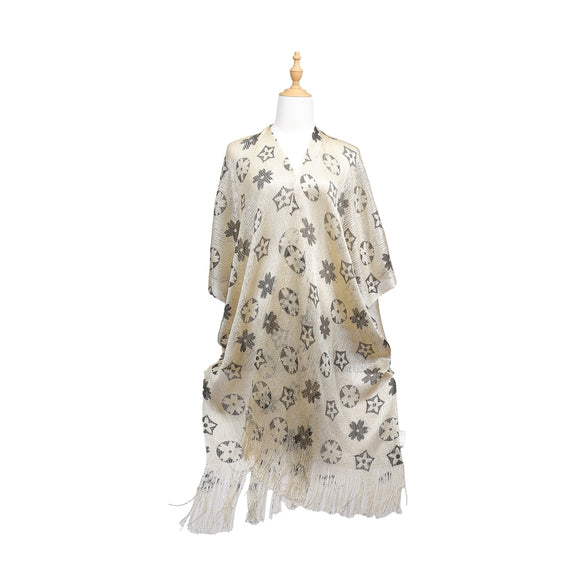 GOLD WRAP PONCHO ( 960005 GDGD )