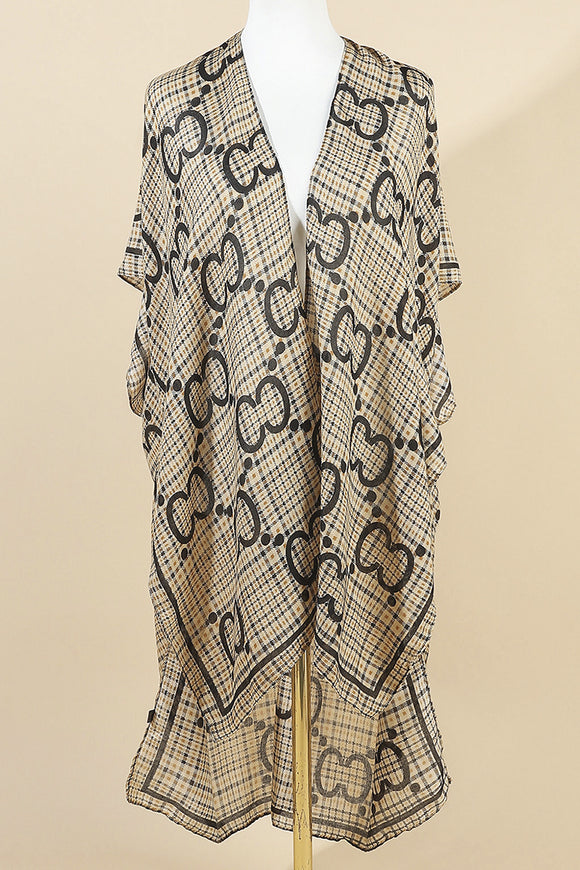 TAN KIMONO ( 960019 LTLT )