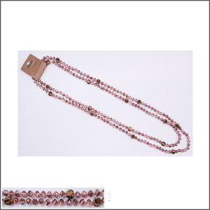 ROSE SHAMBALLA BALL NECKLACE ( 102 407 )