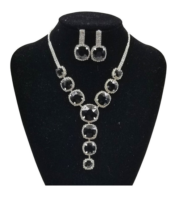 CRYSTAL NECKLACE SET ( 0277 1J )