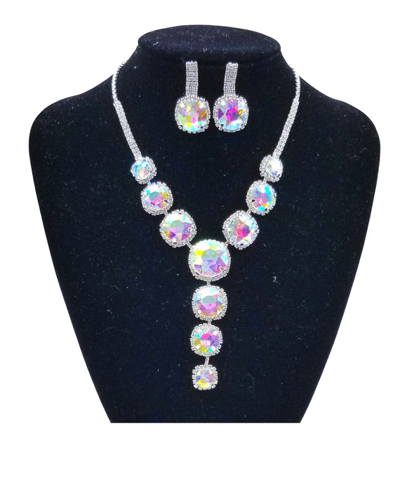 CRYSTAL NECKLACE SET ( 0277 1X )