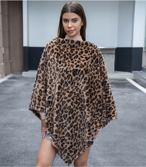 LEOPARD PRINT WRAP ( 6176 )