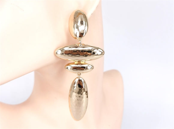 GOLD DANGLING EARRINGS ( 6668 GD )