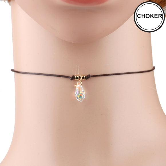 CHOKER AB SWAROVSKI CRYSTAL ( 0384 GDAB )