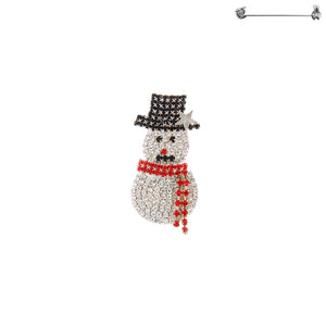 SNOWMAN BROOCH ( 6209 S )