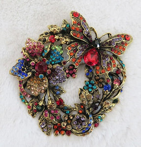 FLOWER BROOCH ( 2968 MT )