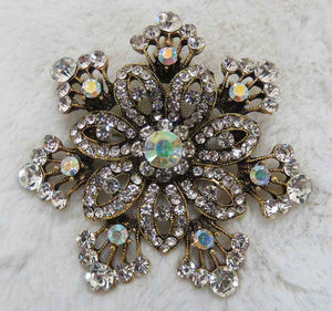 FLOWER BROOCH ( 2975 GCL )