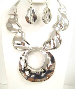 SILVER NECKLACE SET ( 5061 S )