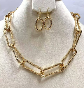 GOLD NECKLACE SET ( 5303 G )