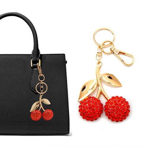 GOLD CHERRY KEYCHAIN ( 2018 GDRED )
