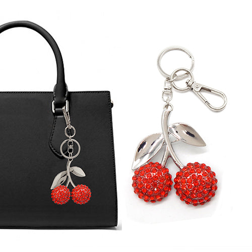 SILVER CHERRY KEYCHAIN ( 2018 RDRED )