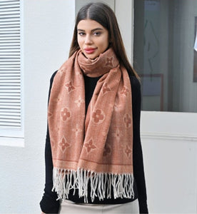 WOMEN'S SCARF ( 5096 TAN )