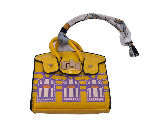 YELLOW CHARM BAG ( 0363 YW )