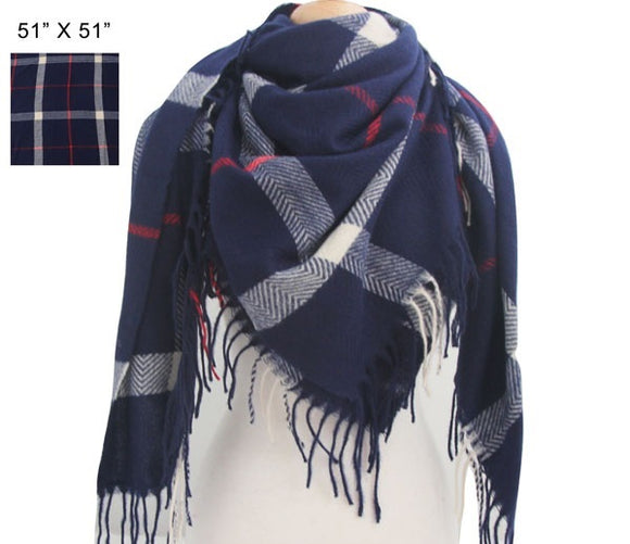 NAVY BLUE SCARF ( 320012 CBMT )