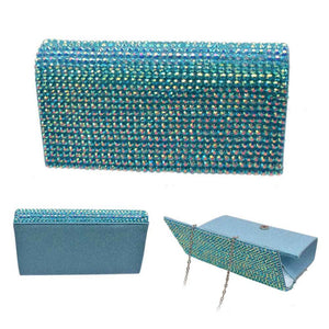 AQUA AB RHINESTONE EVENING BAG ( 11656 )