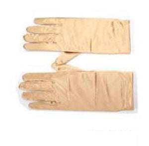 9" GOLD Satin Gloves ( 24 G )