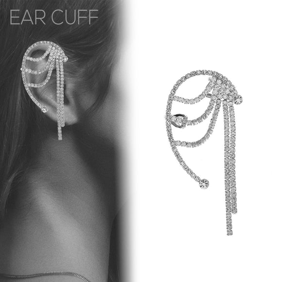 SILVER EAR CUFF ( 27804 CRS )