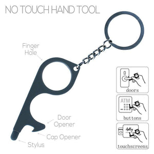 HEMATITE TOUCHLESS HAND TOOL DOOR OPENER ( 31519 ) - Ohmyjewelry.com